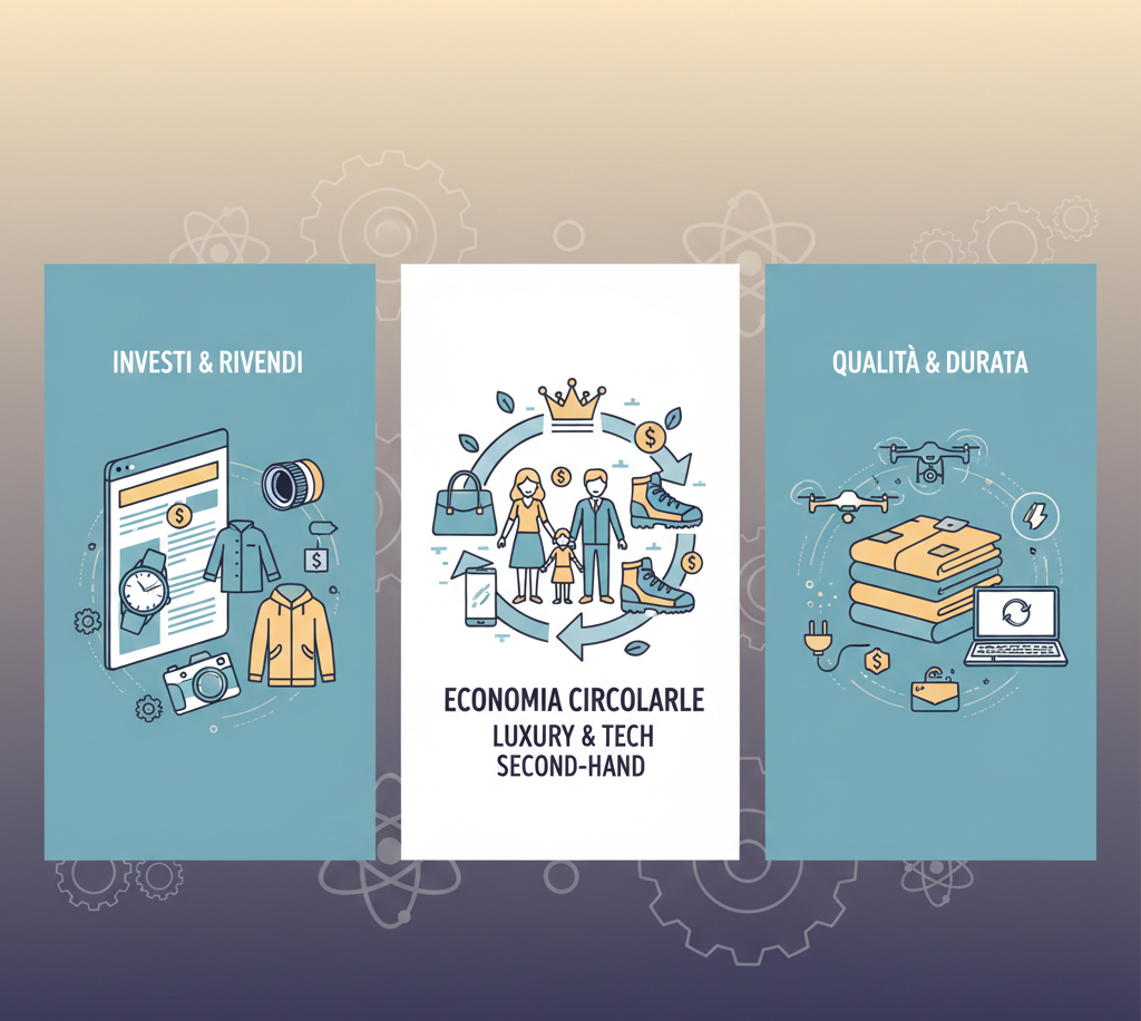Economia Circolare in Famiglia: La Nuova Vita del Lusso e del Tecnico.