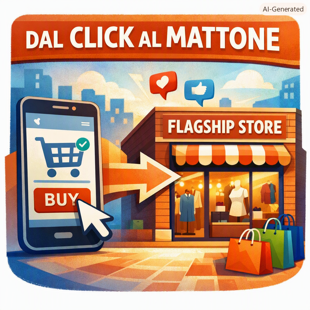 Dal Click al Mattone: Perché i Brand Nati Online Stanno Aprendo Flagship Store Esperienziali