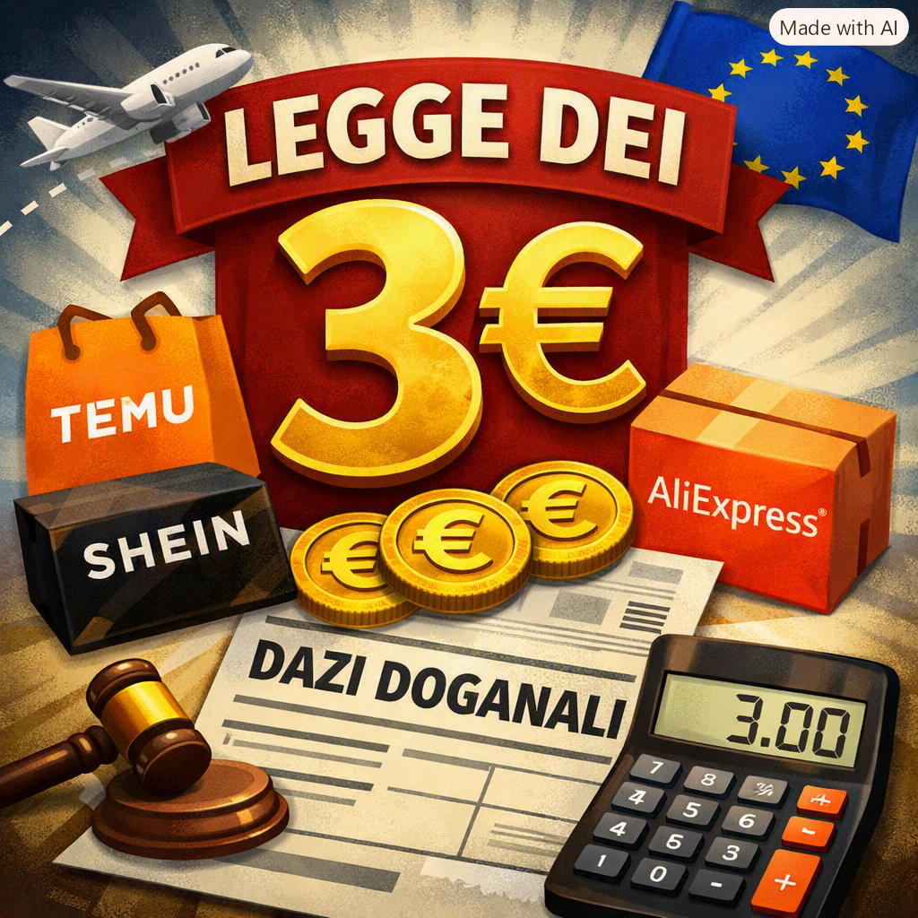 La fine dello shopping extra-UE a costo zero: come funziona il nuovo dazio da 3 euro