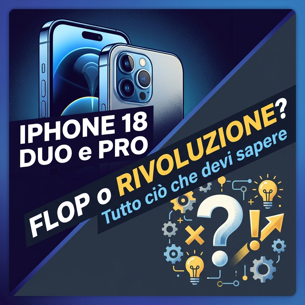 iPhone 18 Duo vs iPhone 18 Pro: Rivoluzione o Flop Annunciato?